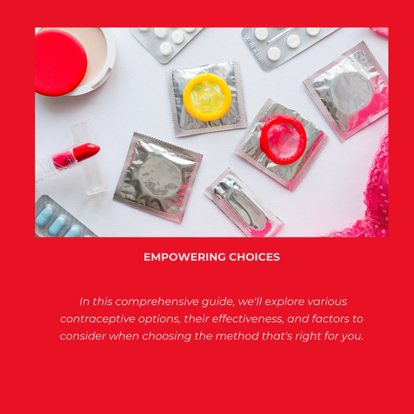 Empowering Choices: A Comprehensive Guide to Contraceptive Methods