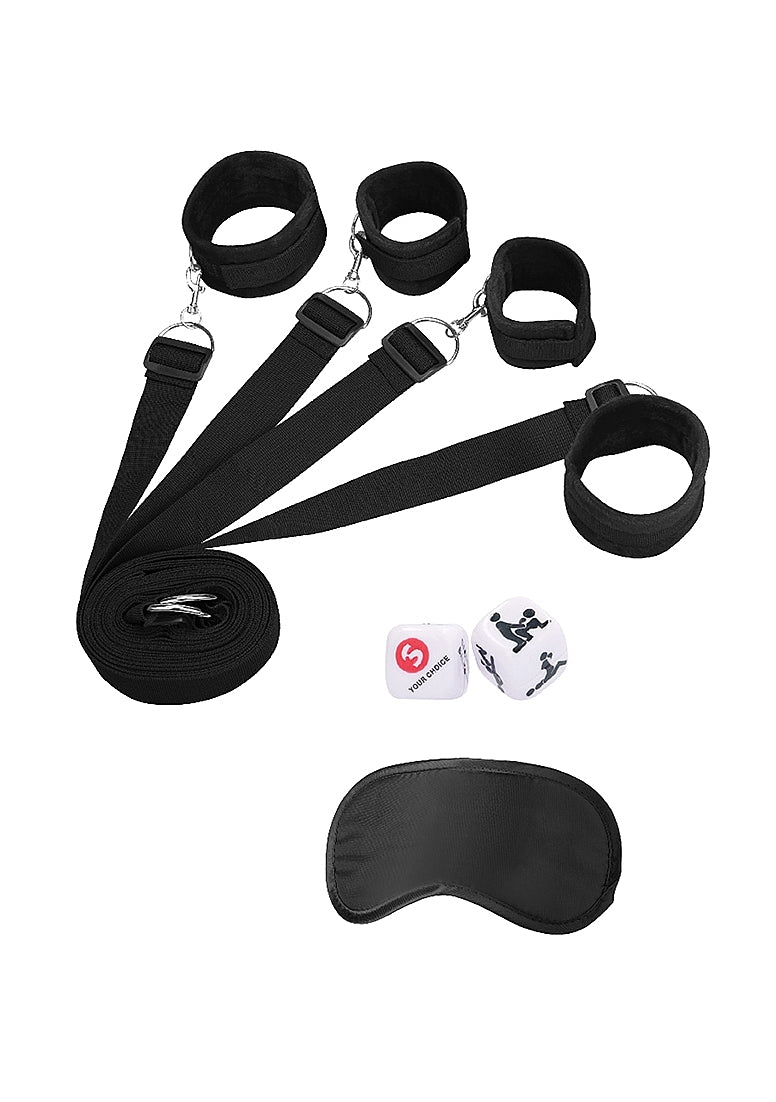 BED CUFFS BLACK