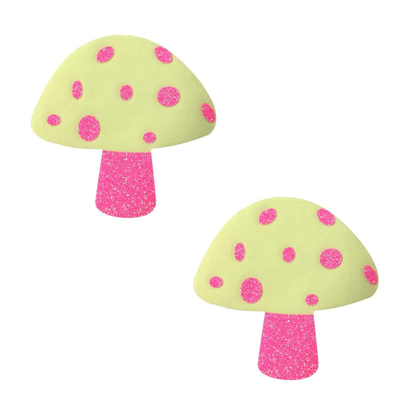 NEVA NUDE GLOW IN THE DARK MUSHROOM PASTIES