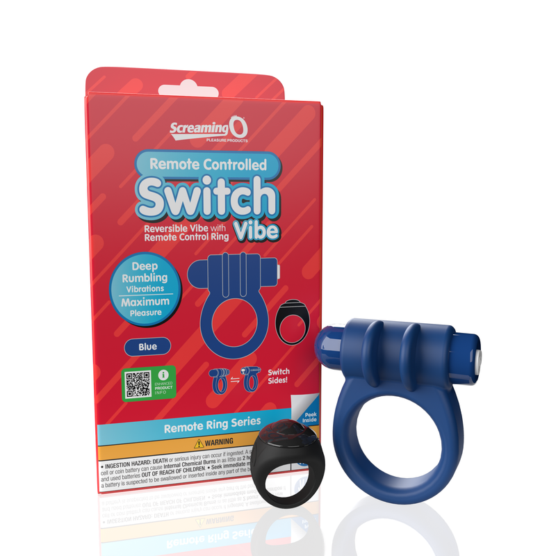SWITCH VIBRATING RING BLUE