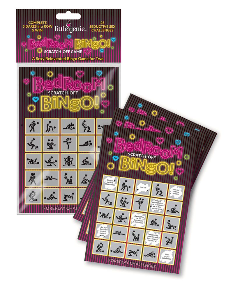 BEDROOM BINGO SCRATCH-OFF