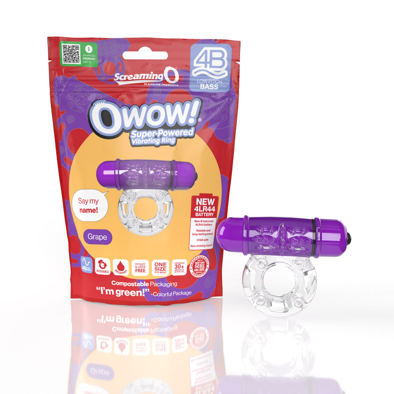 OWOW VIBRATING RING GRAPE