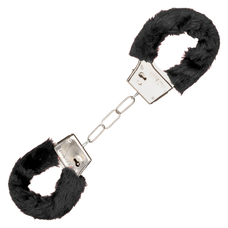 FURRY CUFFS BLACK