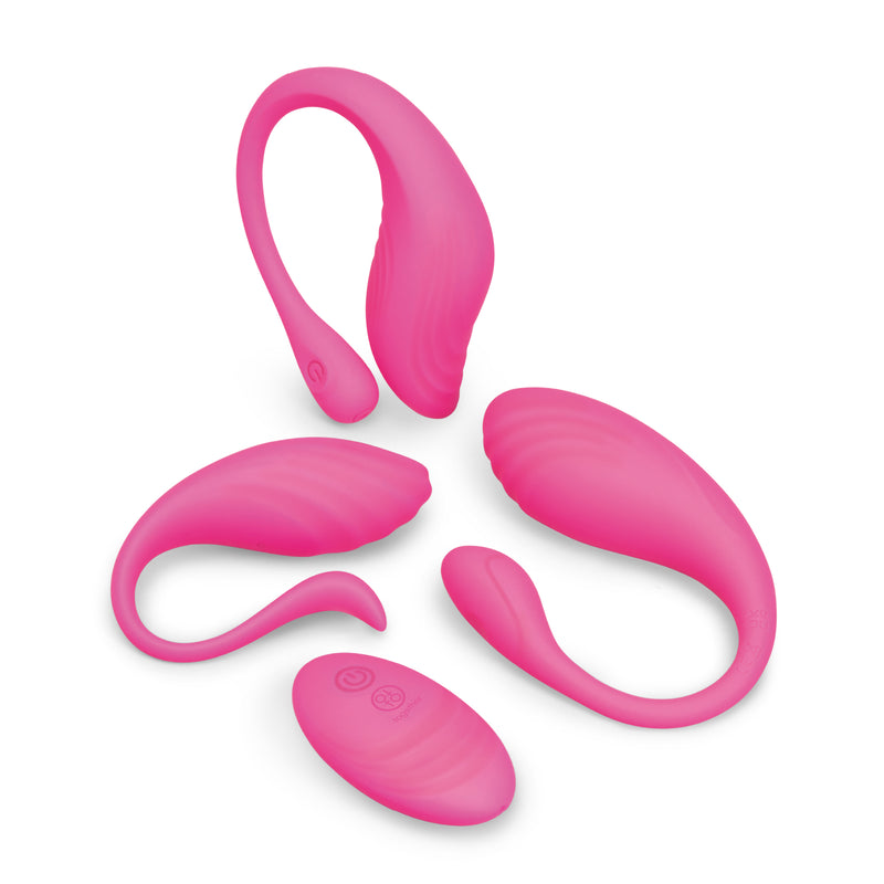 TOGETHER VIBES MENAGE A TROIS REMOTE CONTROL ORGY EGG SET