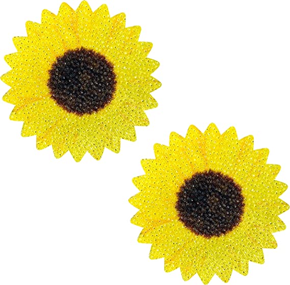 NEVA NUDE YELLOW SUNFLOWER PASTIES