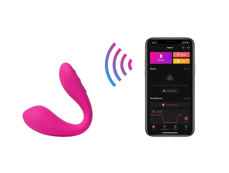 LOVENSE DOLCE BLUETOOTH ADJUSTABLE DUAL VIBRATOR