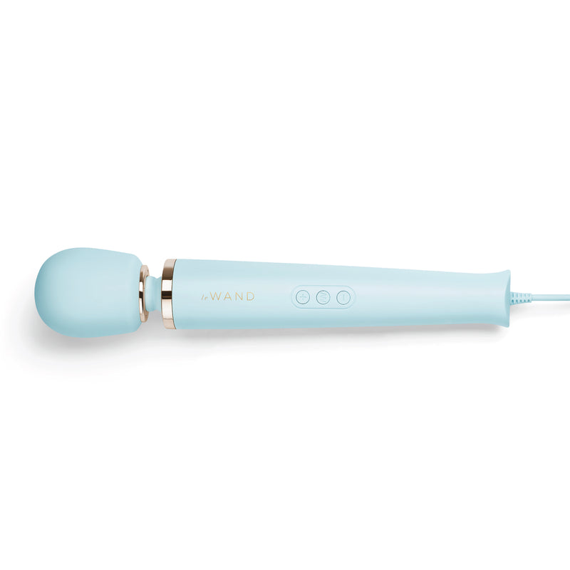 LE WAND POWERUL PLUG-IN VIBRATING MASSAGER SKY BLUE