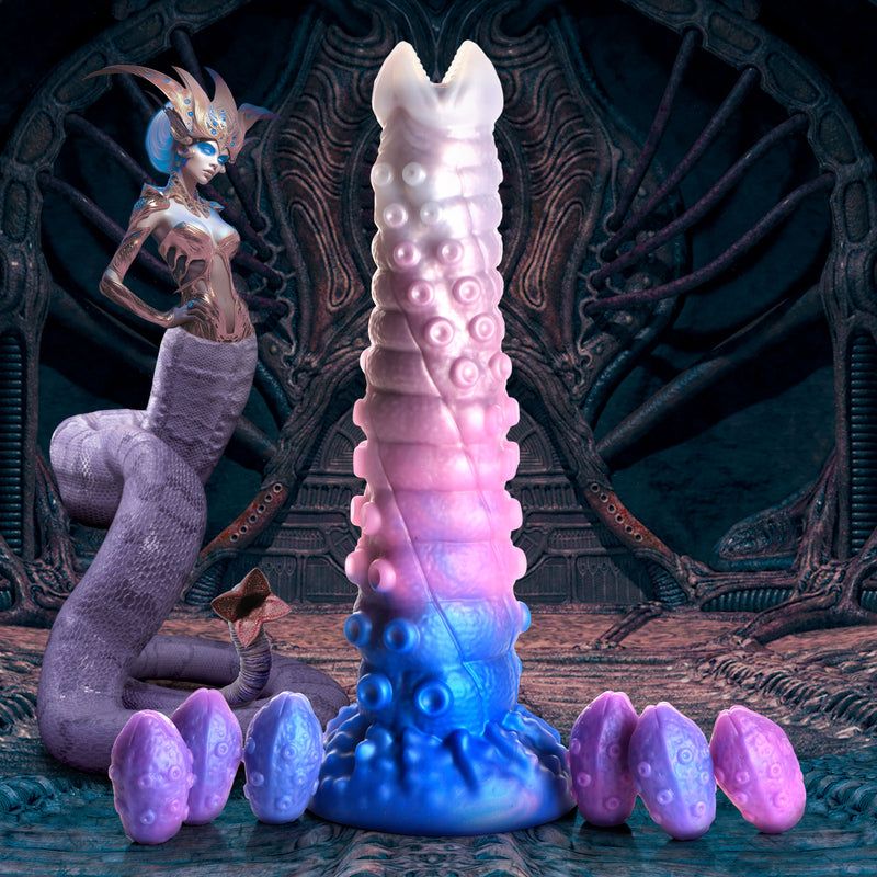 CREATURE C*CKS TENTA QUEEN OVIPOSITOR EGG LAYING DILDO