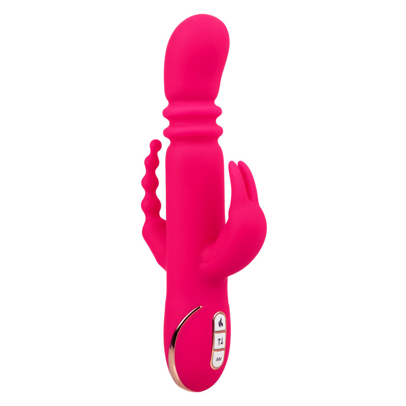 JACK RABBIT SIGNATURE HEATED TRIPLE FANTASY RABBIT PINK