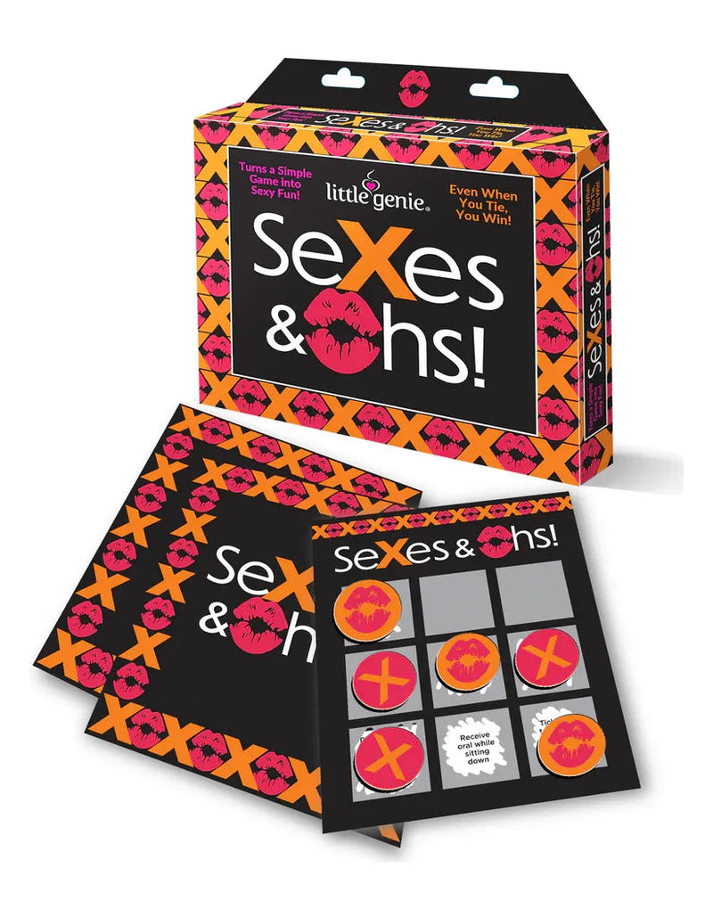 SEXES AND OOHS SEXY TIC TAC TOE SCRATCH OFF GAME