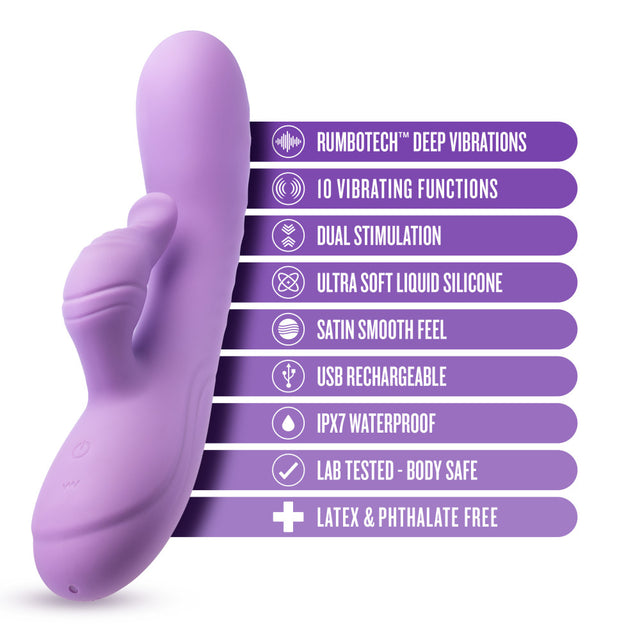 EVELYN RABBIT PURPLE