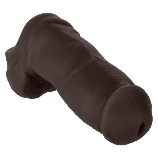 5" STAND TO PEE PACKING PENIS BLACK