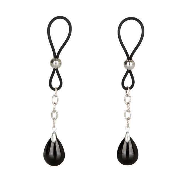 NIPPLE PLAY NON-PIERCING ONYX JEWELRY
