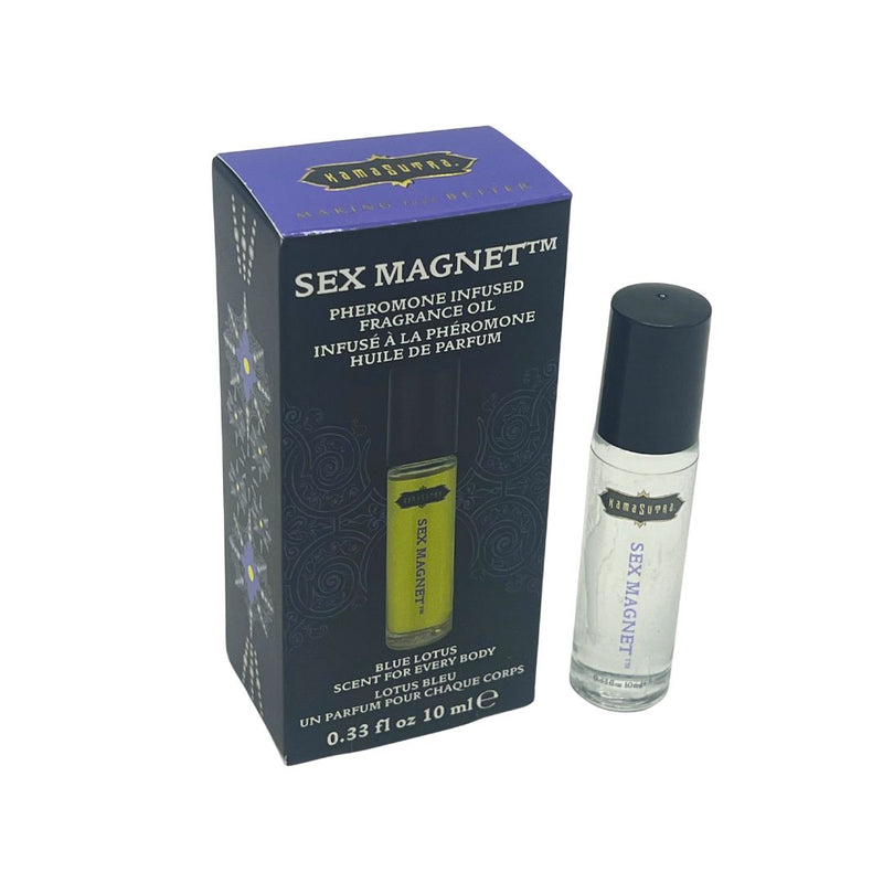 KAMA SUTRA SEX MAGNET PHEROMONE FRAGRANCE OIL ROLL ON 10ML BLUE LOTUS