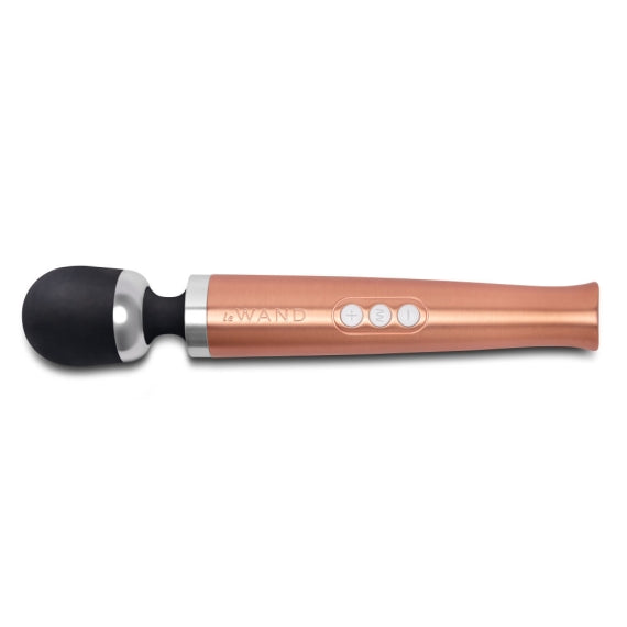 LE WAND DIECAST RECHARGEABLE VIBRATING MASSAGER ROSE GOLD