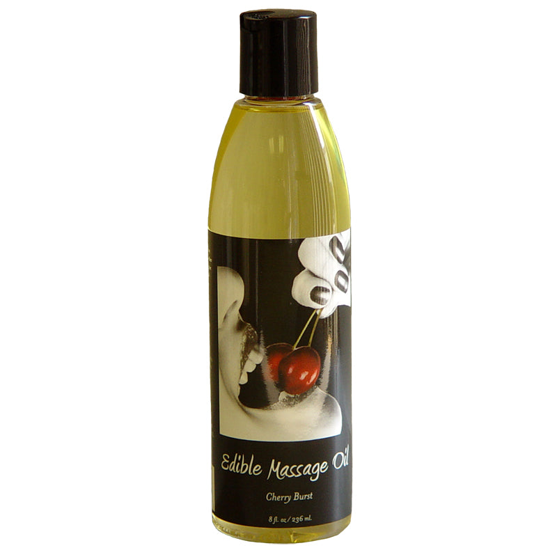 EDIBLE MASSAGE OIL CHERRY 8OZ