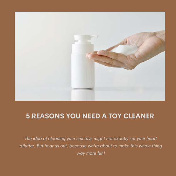 5 Reasons You Need a Sex Toy Cleaner