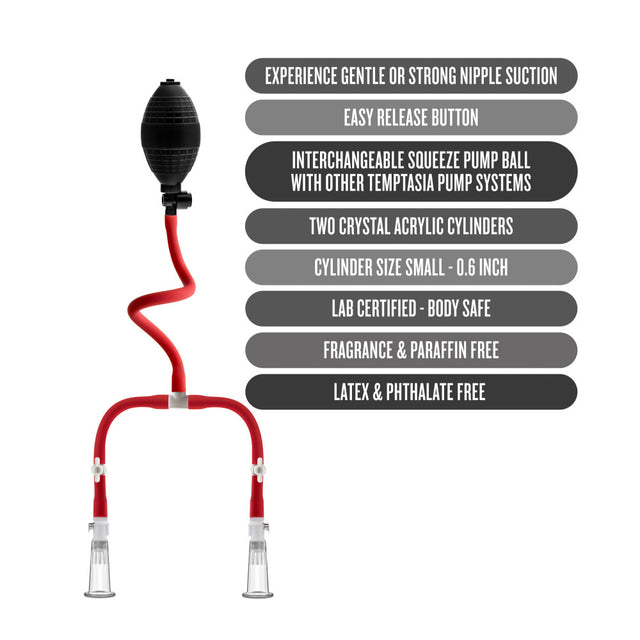 TEMPTASIA NIPPLE SQUEEZE PUMP SYSTEM