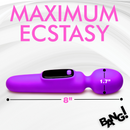 BANG! DIGITAL DISPLAY WAND PURPLE