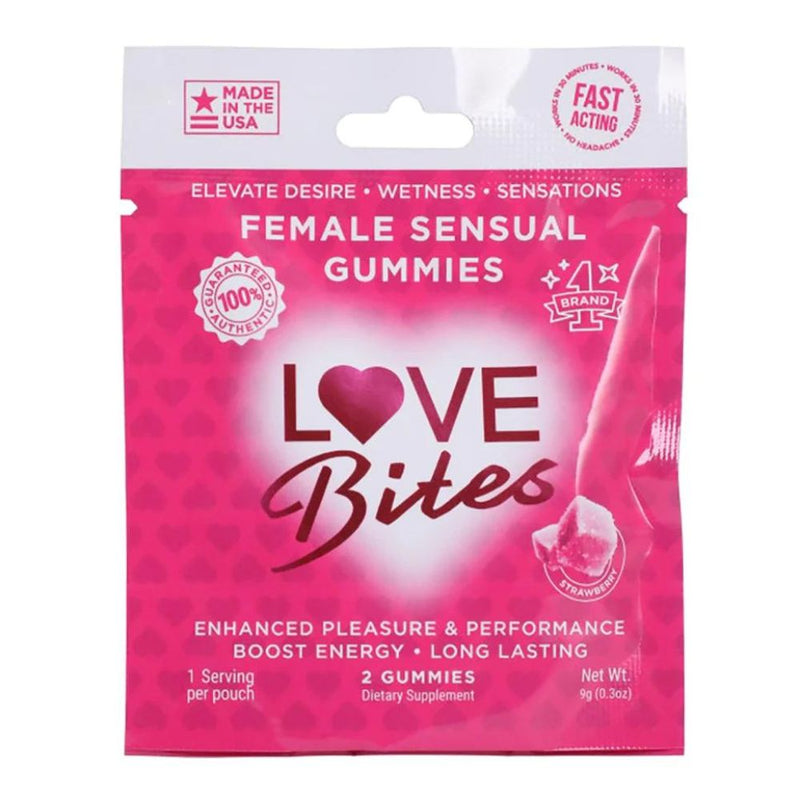 LOVE BITES 2CT FEMALE SENSUAL GUMMIES