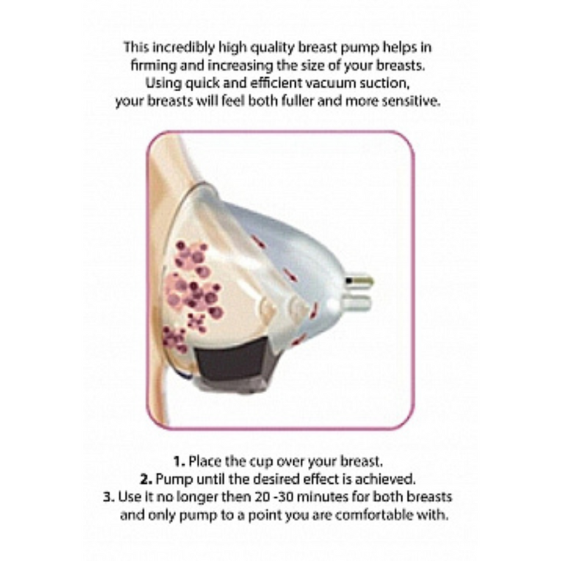 BREAST PUMP SET MEDIUM ROSE GOLD