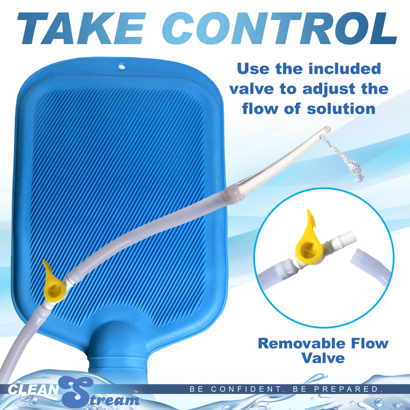 CLEAN STREAM DELUXE SHOWER ENEMA KIT