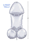 3FT MYLAR PENIS BALLOON