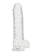 REALROCK 10" DILDO CLEAR