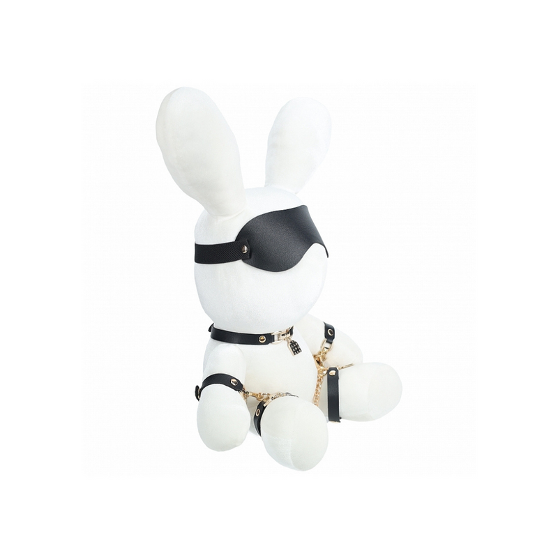 PLUSH BONDAGE BUNNY LARGE WHITE