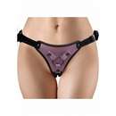 METALLIC STRAP ON HARNESS PINK