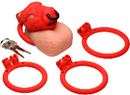 MASTER SERIES BULL CHASTITY CAGE