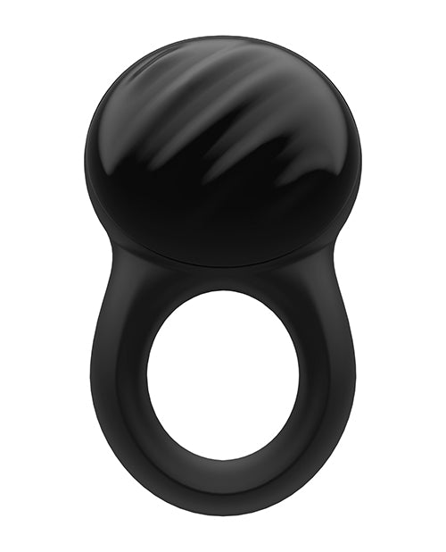 SATISFYER SIGNET VIBRATING RING BLACK