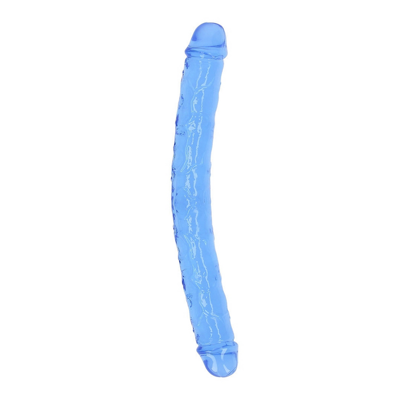 REALROCK 13" DOUBLE ENDED DILDO BLUE