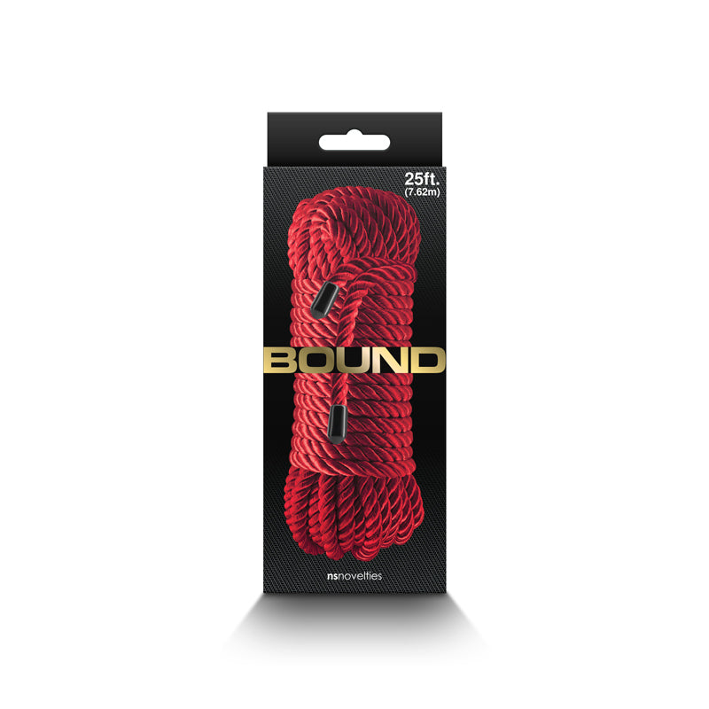 BOUND ROPE RED 25'