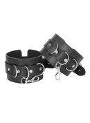BONDED LEATHER HOGTIE WITH CUFFS