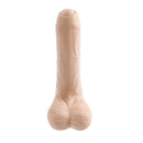 UNCUT VIBRATING DILDO LIGHT 6"