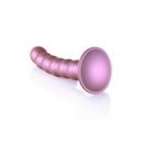 BEADED G SPOT 5" DILDO ROSE GOLD