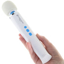 Magic Wand Mini held in one hand to show its size
