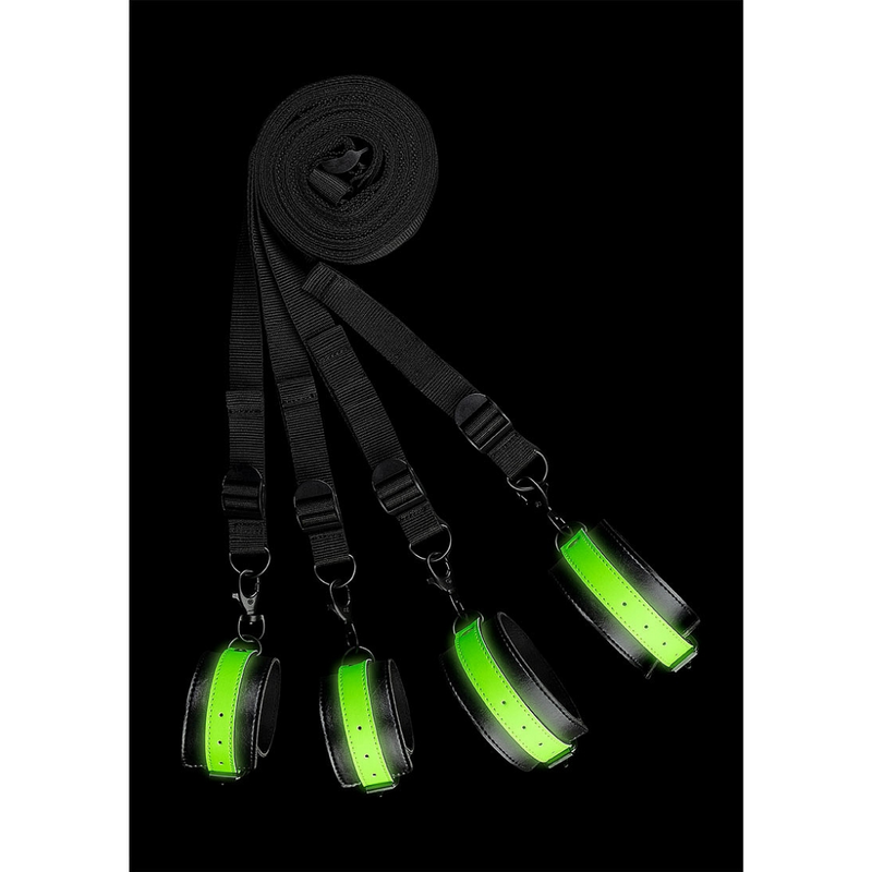 OUCH! GLOW IN THE DARK BED BINDINGS KIT