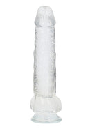 REALROCK 10" DILDO CLEAR