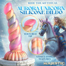 MAJESTIC CREATURE C*CKS AURORA UNICORN DILDO 7"