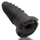 SCREW HOLE OPEN TIP MASTURBATOR BLACK
