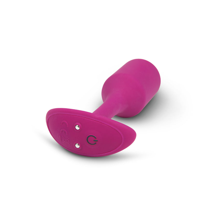 VIBRATING SNUG PLUG 2 ROSE