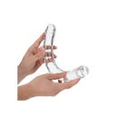 REALROCK 13" DOUBLE ENDED DILDO CLEAR
