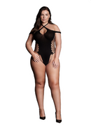 TEDDY WITH CROSSED NECKLINE P/S