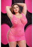 LAPDANCE LEOPARD MINI DRESS PINK Q/S