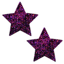 NEVA NUDE DARK PINK STAR PASTIES