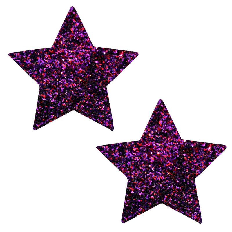 NEVA NUDE DARK PINK STAR PASTIES