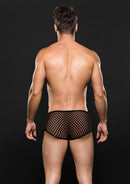 ENVY MODERN FISHNET TRUNK BLACK S/M