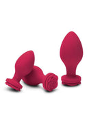 SECRET KISSES ROSEGASM PLUG SET